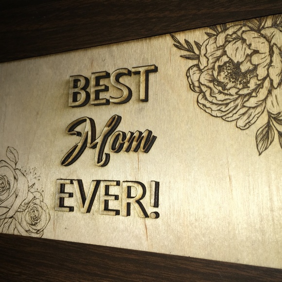 CUSTOM LASER ENGRAVED Dimensional Letters  Plaques Magnets - Picture 5 of 11